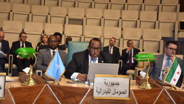 مندوب دولة الصومال الفيدرالية لدى الجامعة العربية 