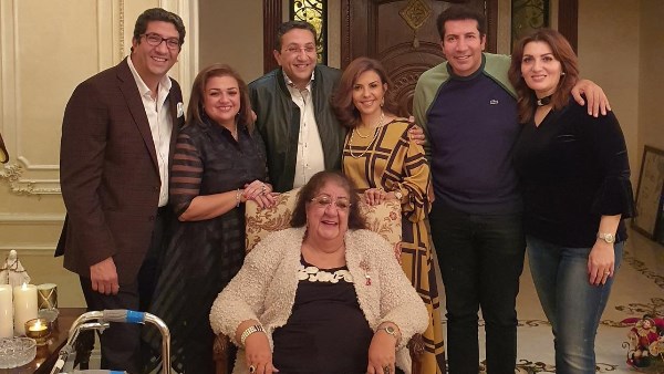 والدة الفنان هاني رمزى 