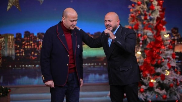 عمرو أديب ومحمود العسيلي 