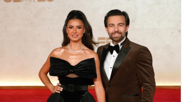 ريهام أيمن وزوجها 