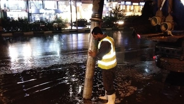 سيارات شفط مياه الأمطار