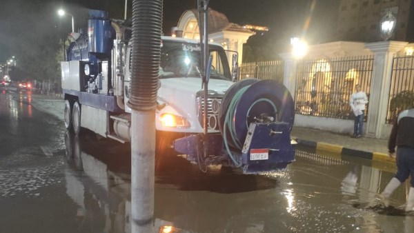 سيارة شفط المياه بالجيزة 