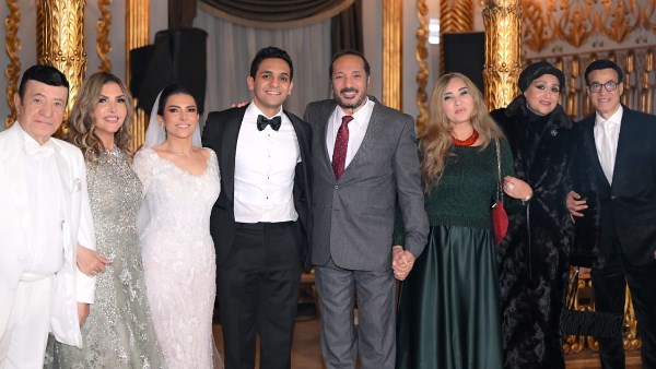 حفل زفاف نجلة الفنانة نادية مصطفي 