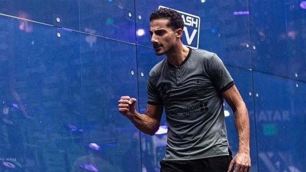 لاعب الإسكواش مازن هشام