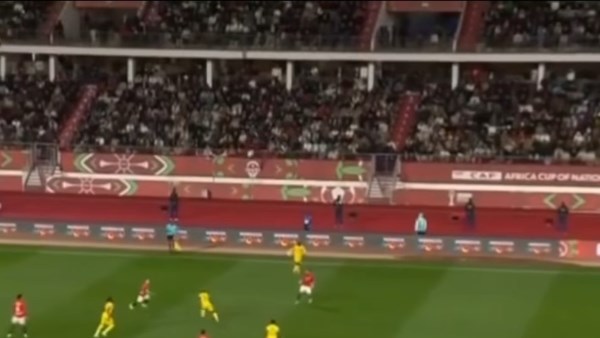 صورة من لقاء منتخب مصر وزيمبابوي