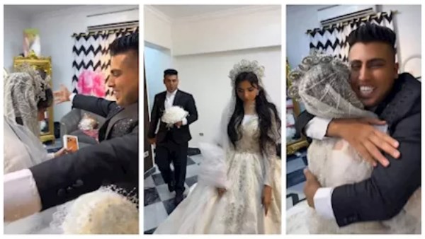 من هي العروس؟ ظهور مفاجئ لابنة عائلة فنية شهيرة في زفاف كروان مشاكل 