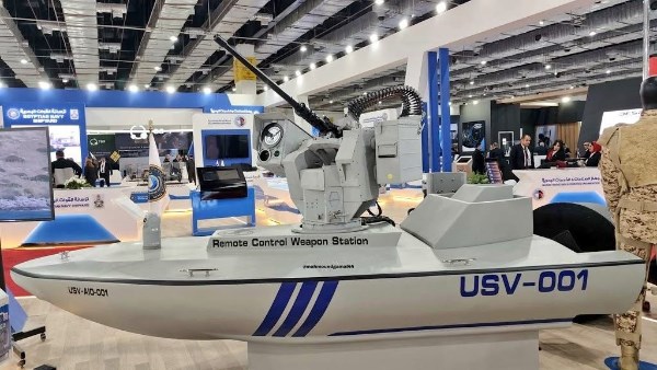 اللنش البحري غير المأهول USV-AIO-001