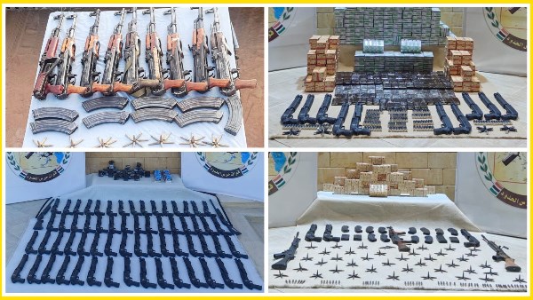 ضبطيات قوات حرس الحدود