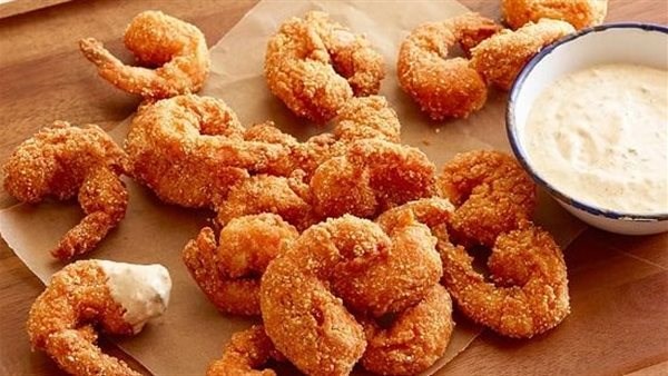 طريقة عمل الجمبرى الكرسبي المقلى