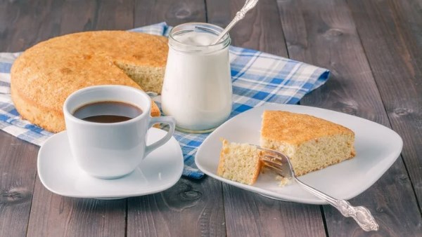 طريقة تحضير الكيك بالحليب الساخن