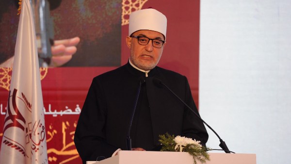 مفاي الجمهورية خلال كلمته في الندوة الدولية الثانية للإفتاء