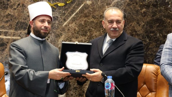 وزير الأوقاف مع محافظ أسيوط