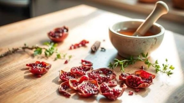 طرق للاستفادة من قشر الرمان بشكل آمن وفعّال