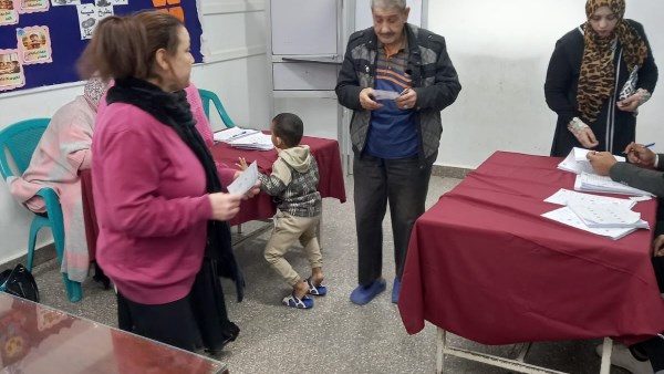إقبال نسائي في جولة الإعادة لانتخابات النواب بالمطرية.. شاهد إقبال نسائي في جولة الإعادة لانتخابات النواب بالمطرية.. شاهد
