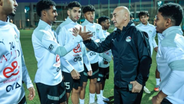 حسام وإبراهيم حسن يزوران معسكر منتخب مصر مواليد 2007 حسام وإبراهيم حسن يزوران معسكر منتخب مصر مواليد 2007