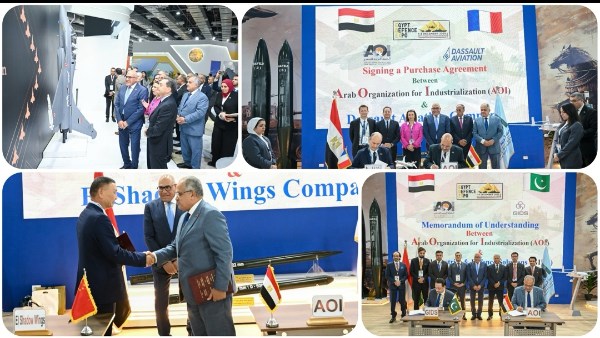 جناح الهيئة العربية للتصنيع بمصنع إيديكس2025