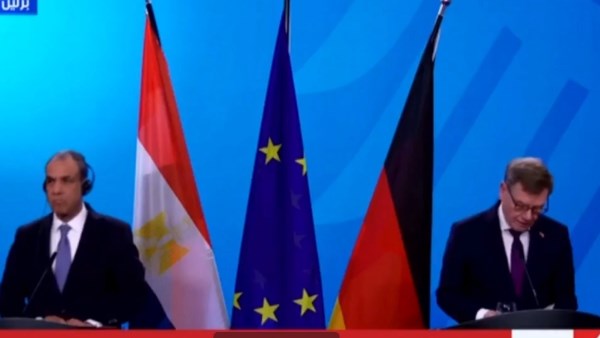 وزير الخارجية ونظيره الألماني 