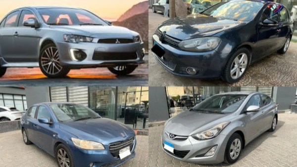 تركب عربيه ايه مستعملة في مصر 