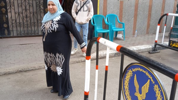 توافد الناخبين على مدرسة النصر سكول