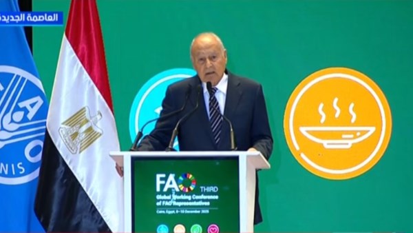 أحمد أبو الغيط، الأمين العام لجامعة الدول العربية