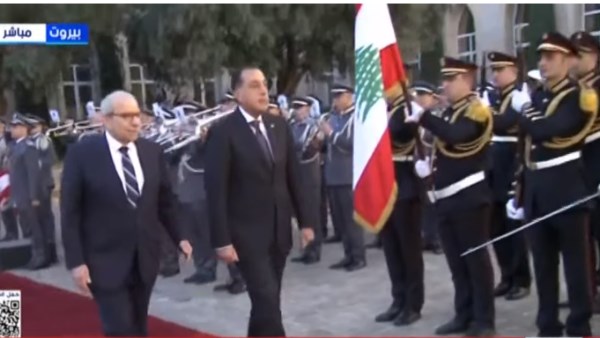 رئيس الوزراء اللبناني والدكتور مدبولي