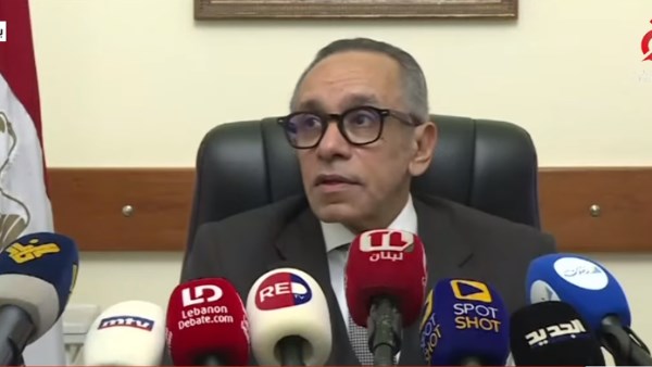 السفير المصري لدى لبنان