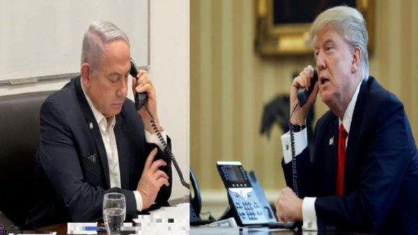 اتصال نتنياهو وترامب