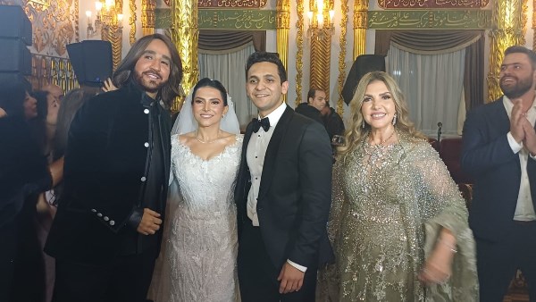 حفل زفاف ابنة نادية مصطفى