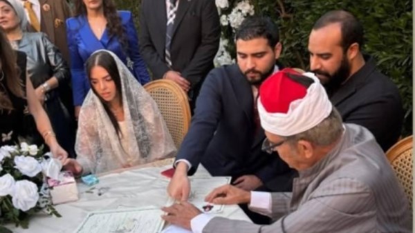 احمد عماد يحتفل بعقد قرانه 