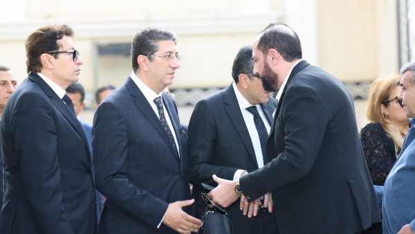 جنازة والدة هاني رمزي 