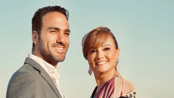 بشرى وطليقها خالد حميدة