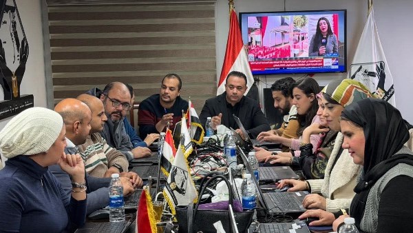 غرفة عمليات تنسيقية شباب الأحزاب والسياسيين تواصل انعقادها لمتابعة الانتخابات في الدوائر الـ30 الملغاة