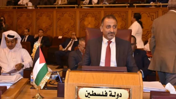 مندوب فلسطين بالجامعة العربية