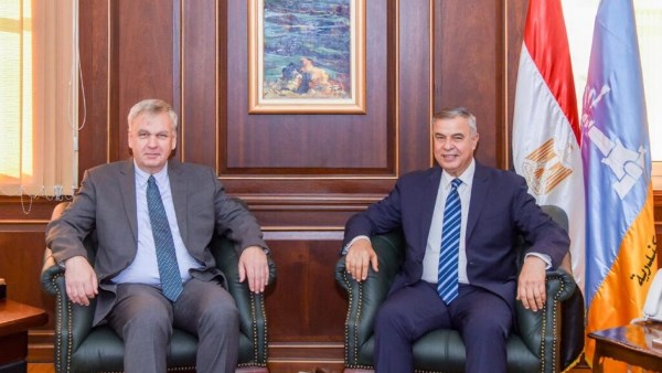 محافظ الإسكندرية وسفير ألمانيا