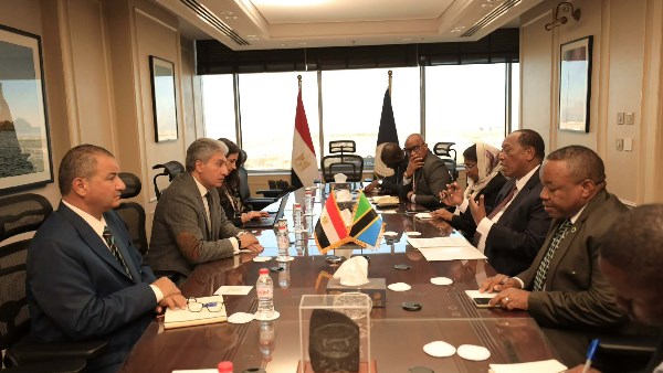 وزير السياحة والآثار يبحث مع وزير الإعلام التنزاني تعزيز التعاون