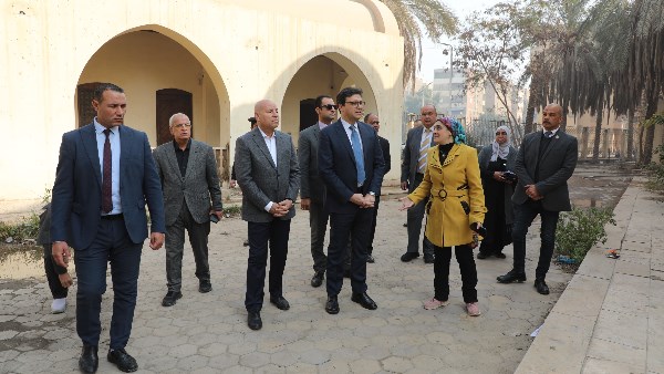 محافظ القاهرة ووزير الثقافة 