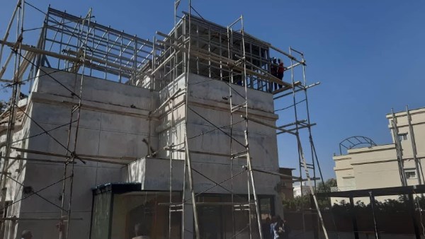 مخالفة بنائية بمدينة الرحاب 