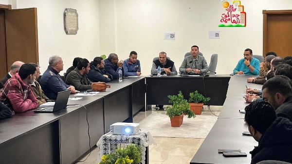 جانب من الاجتماع 