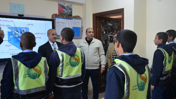 جانب من الزيارة