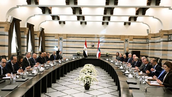 مدبولي ونظيره اللبناني 