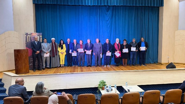 جانب من احتفالية الجمعية المصرية للمأثورات الشعبية باليوبيل الفضي 