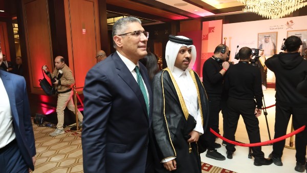 محافظ الجيزة يشهد احتفالية اليوم الوطني لـ قطر بالقاهرة .. صور