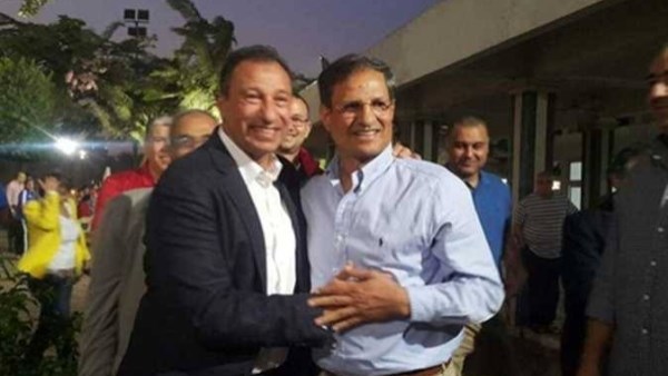 الخطيب مع مصطفي يونس