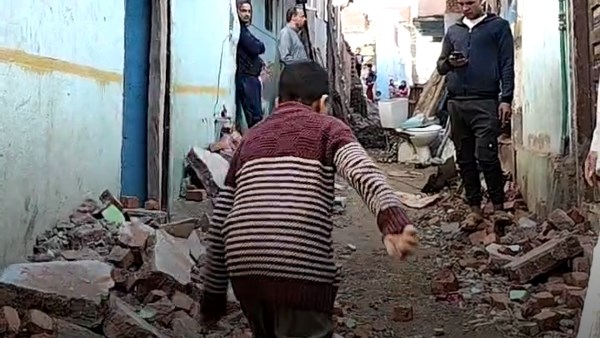 انهيار منازل في المنوفية 