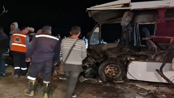 حادث تصادم في المنوفية 