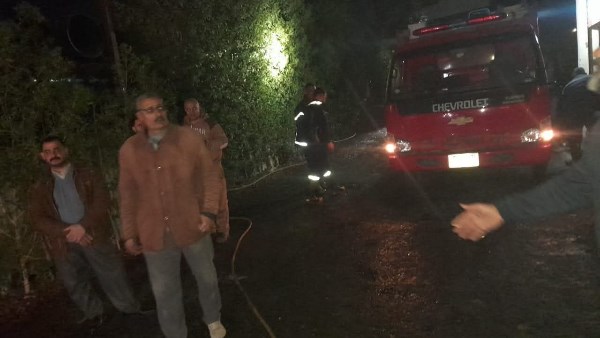 السيطرة علي حريق 