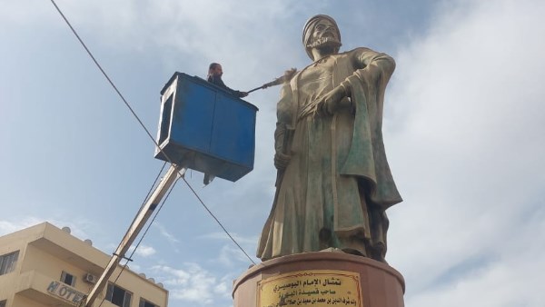 تمثال البوصيري ببني سويف