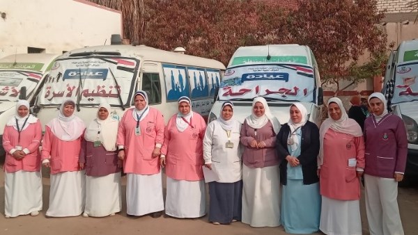 قافلة طبية ببني سويف 