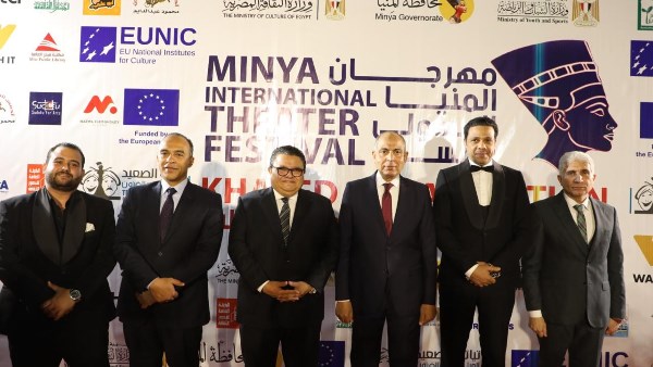 محافظ المنيا يفتتح المهرجان 