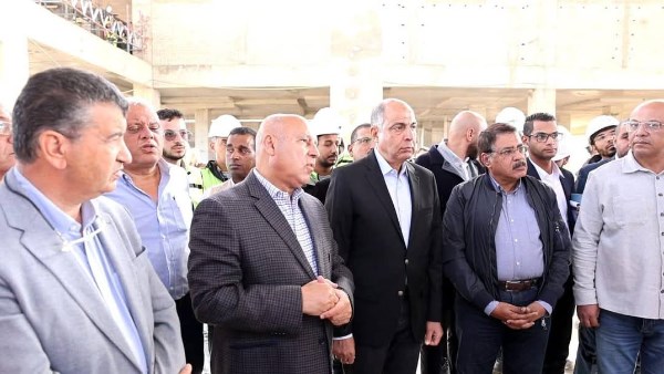 وزير النقل ومحافظ المنيا 